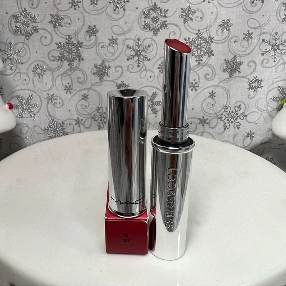 MAC Cosmetics Lock Kiss 24 Hour Lipstick x7 -Gutsy-Renegade-Teaser-Ruby True-Coy - Picture 9 of 12